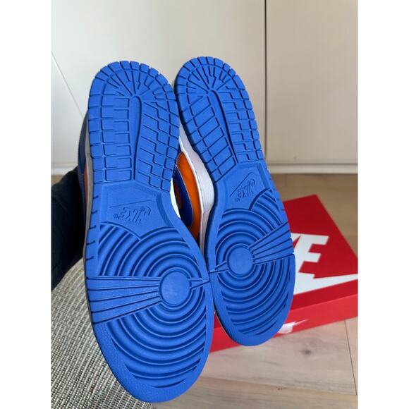 Nike Dunk Low 'Knicks' Blue/Orange DV0833-800 Mens size 10.5 Sneakers NEW - Picture 7 of 9